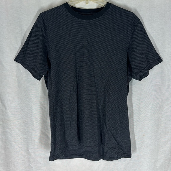 Prana Other - Men’s Large Prana T Shirt Charcoal with Grey stripe Cotton Super comfy!